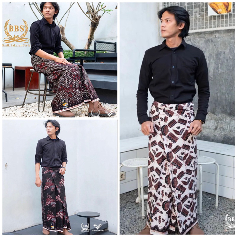 (SPP) Sarung Batik Tulis Bakaran style premium best seller SARUNG BAKARAN SARUNG BATIK SARUNG MAHDA 