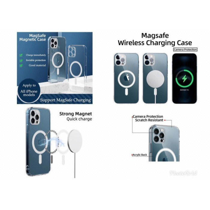 Clear Case iPhone 15 / iPhone 15 Pro / iPhone 15+ Max / iPhone 15 Pro Max Magsafe Magnetic