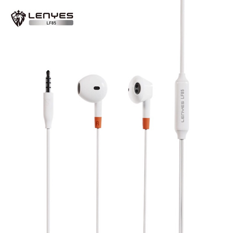 LENYES LF85 Headset In Ear Hifi Stereo Earphone Extra Bass With Handsfree Microphone 3.5mm