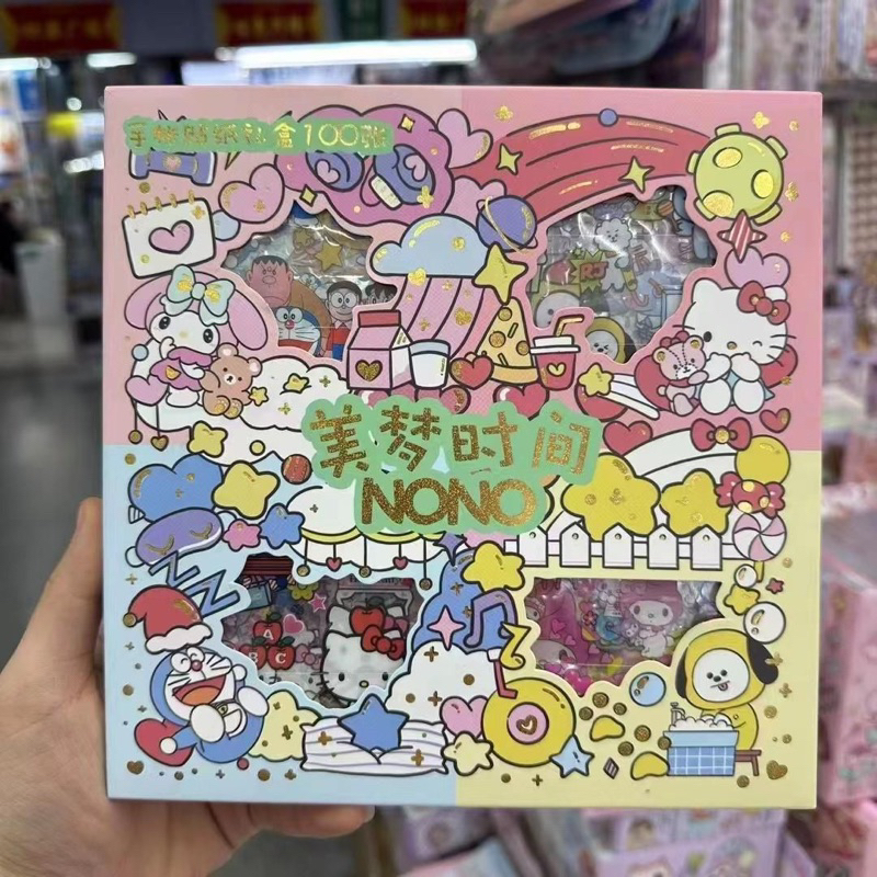 

STICKER DORAEMON MIX 100 PCS