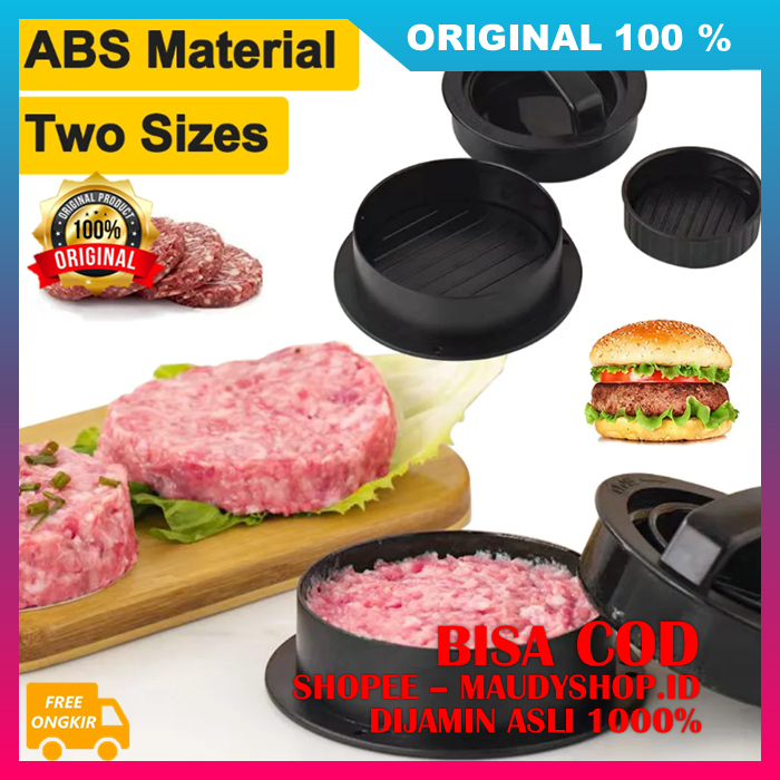 Alat Press Daging Hamburger Praktis Alat Cetak Daging Hamburger Cetakan Daging Burger ASLI ORI