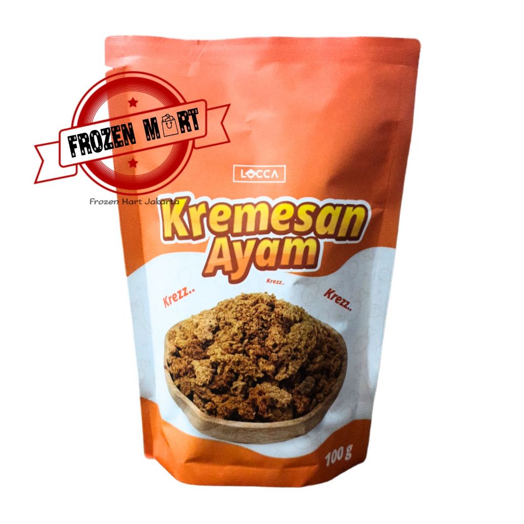 

LOCCA Kremes Ayam Original / Snack Kremesan Rasa Ayam Original 100 Gr