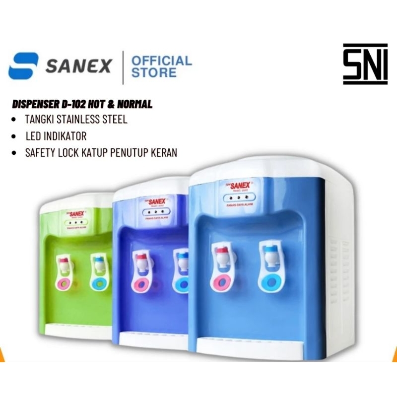 SANEX DISPENSER D102 D-102 (NORMAL AND PANAS) / DISPENSER SANEX GALON ATAS / DISPENSER SANEX