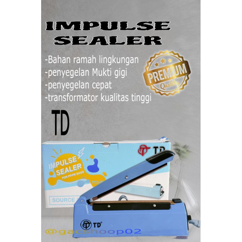 PRES PLASTIK IMPULSE SEALER PFS 200/ALAT MESEN PRES PLASTIK, TERMURAH