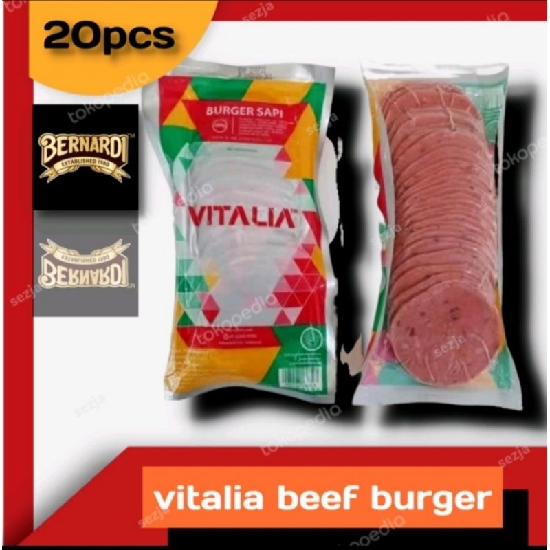 

Vitalia Burger Mini isi 20pcs