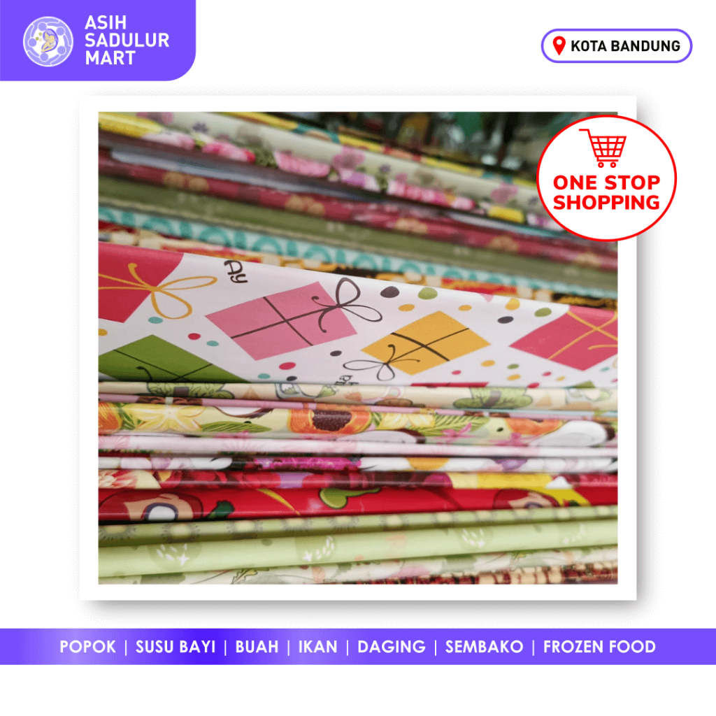 

Kertas Kado 60 x 45 cm 1 Lembar