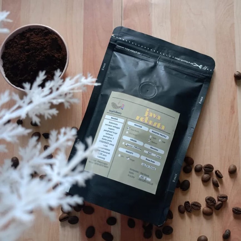 

Kopi Java Robusta single origin