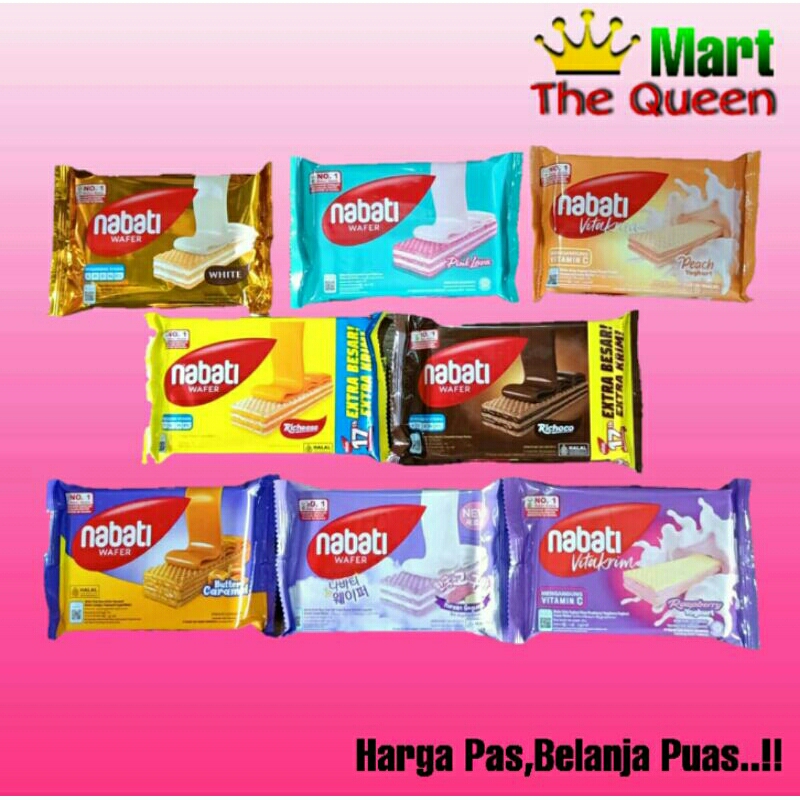 

NABATI WAFER 2000-an all varian 37-45gr