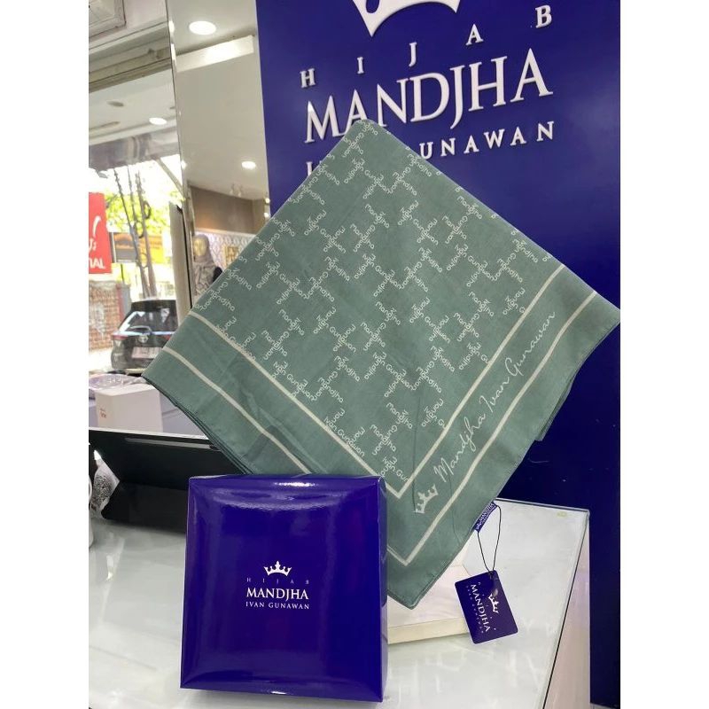 Mandjha Ivan gunawan Hijab - Monogram Nephrite