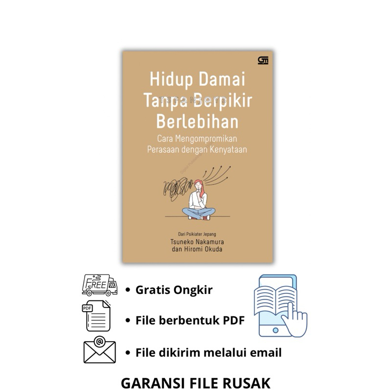 

Buku Hidup Damai Tanpa Berpikir Berlebihan By Tsuneko Nakamura