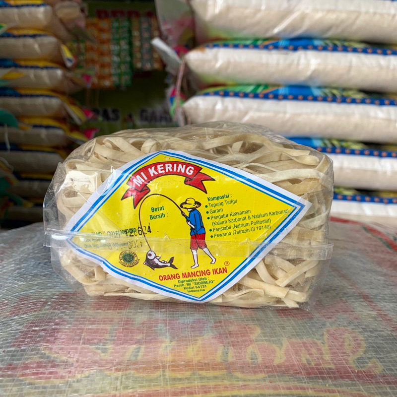 

Mie Kering cap Orang Mancing Ikan