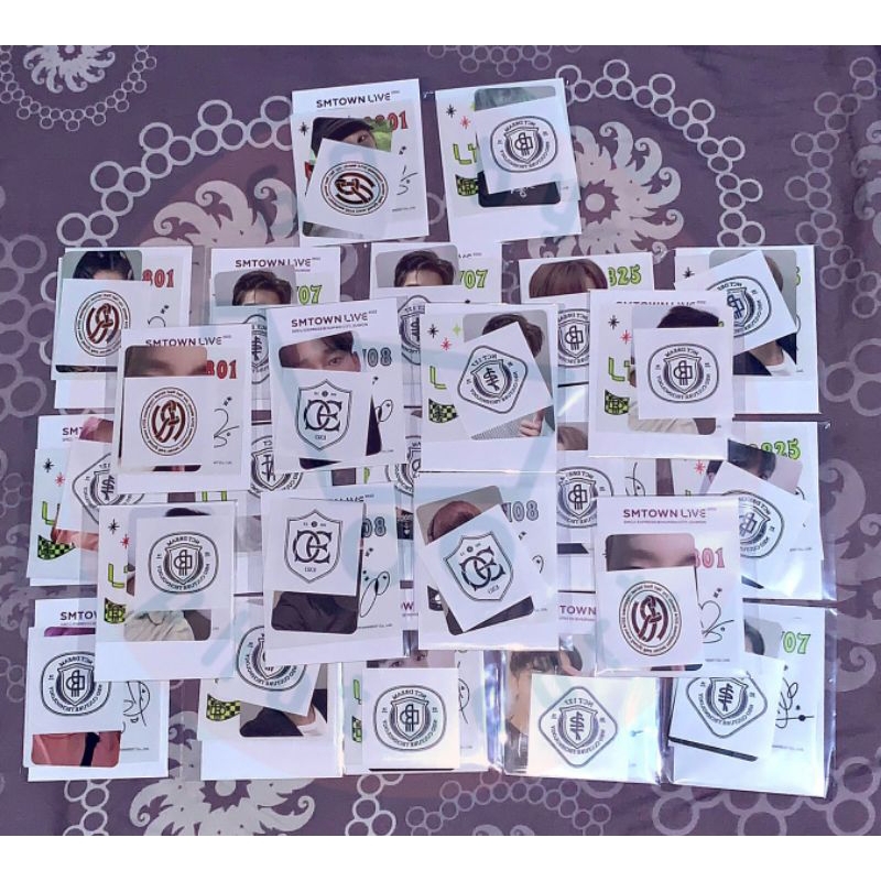 SMCU AR TATTOO STICKER SET SEALED NCT DREAM 127 RED VELVET