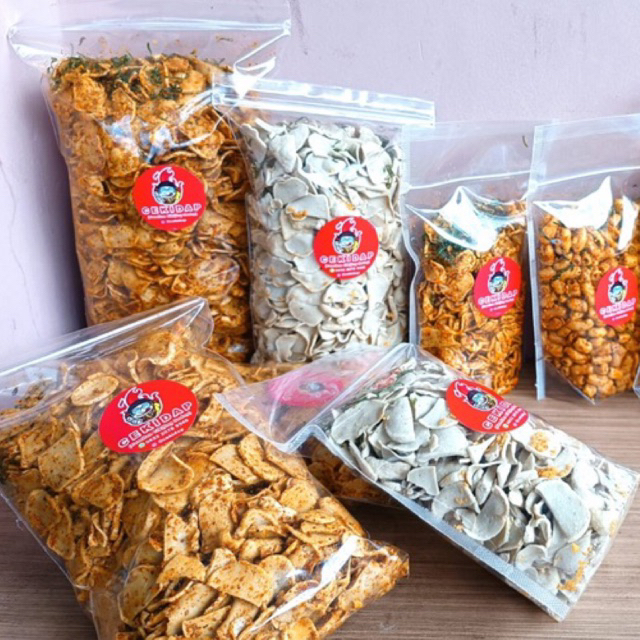 

Basreng Pipih Pedas Daun Jeruk isi 500Gram by cekidap