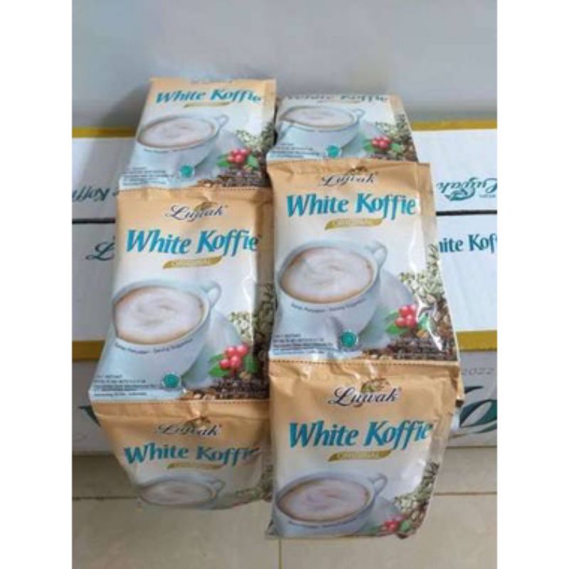 

Kopi luwak white rencengan isi 10 sachet