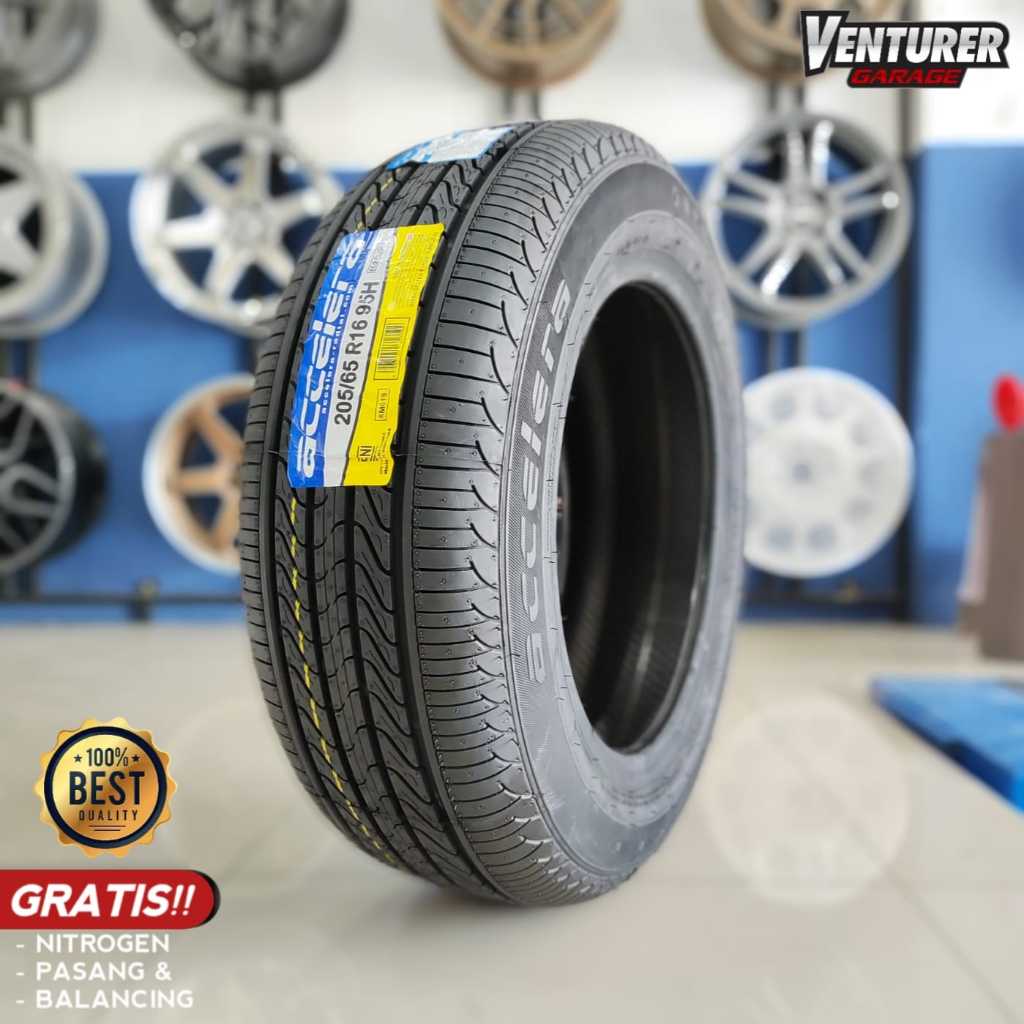 Ban Mobil Innova Reborn 205 65 R16 ACCELERA ECOPLUSH Ban Mobil Tubles Ring 16