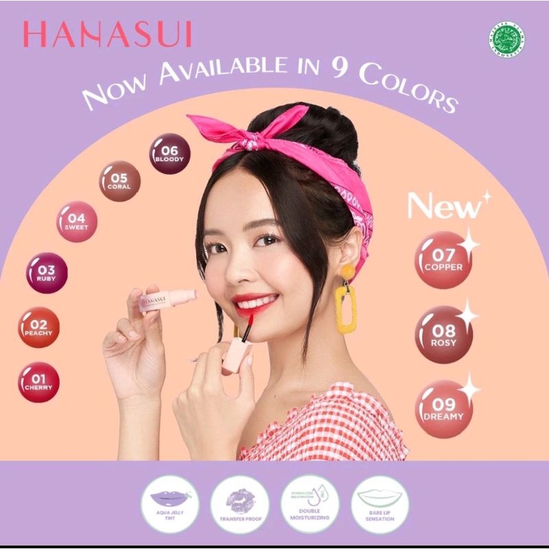 HANASUI Tintdorable Lip Stain Tint LipTint Ombre