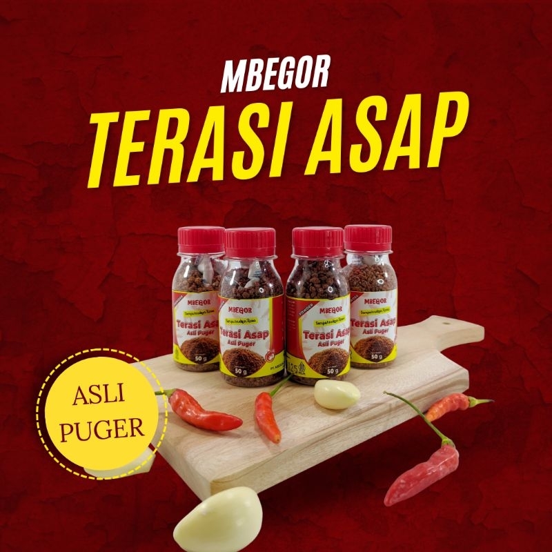 

Terasi Asap Asli Puger Mbegor Instan 50 gr