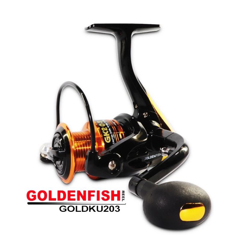 Reel pancing  golden fish goldku