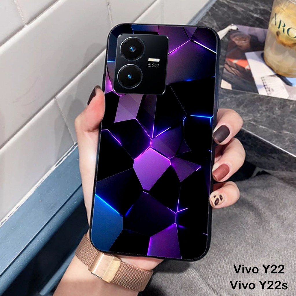 Case VIVO Y22 ( V2207 ) / Y22S ( V2206 ) - Casing Hp VIVO Y22 ( V2207 ) / Y22S ( V2206 ) - RGB WALLP