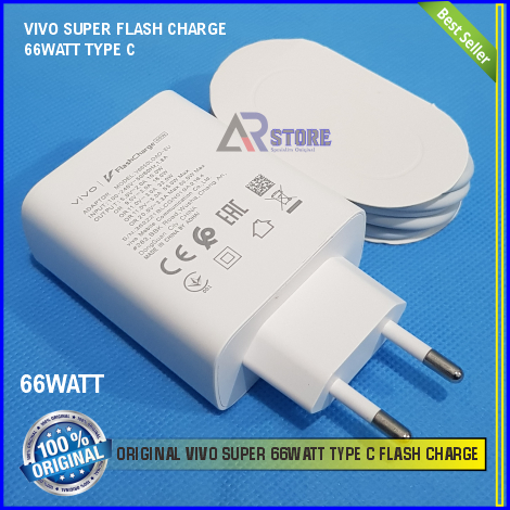 CHARGER VIVO V27 VIVO 27 PRO VIVO 27E FLASH CHARGE TYPE C ORI VIVO 66WATT