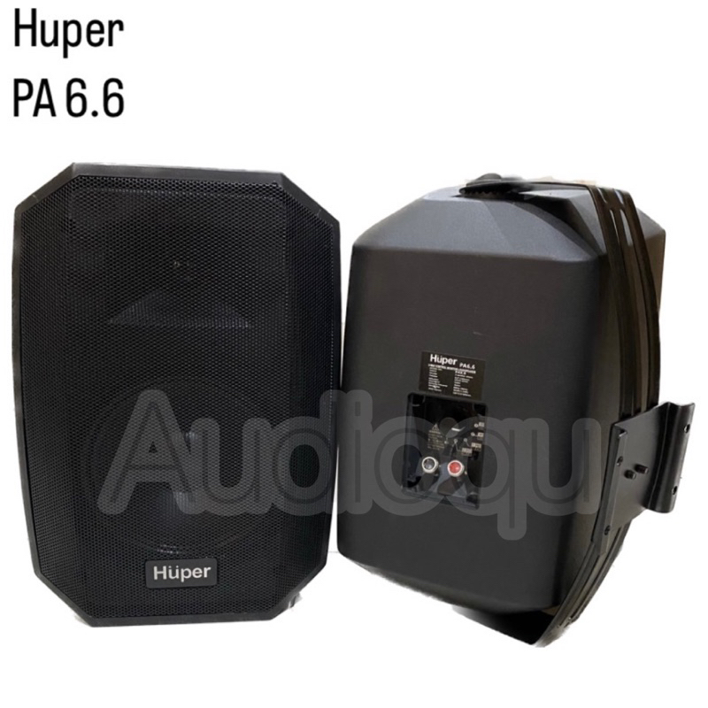 Speaker Pasif 6.6 Inch Huper PA 6.6 Wall Speaker PA6.6 gantung (2UNIT)
