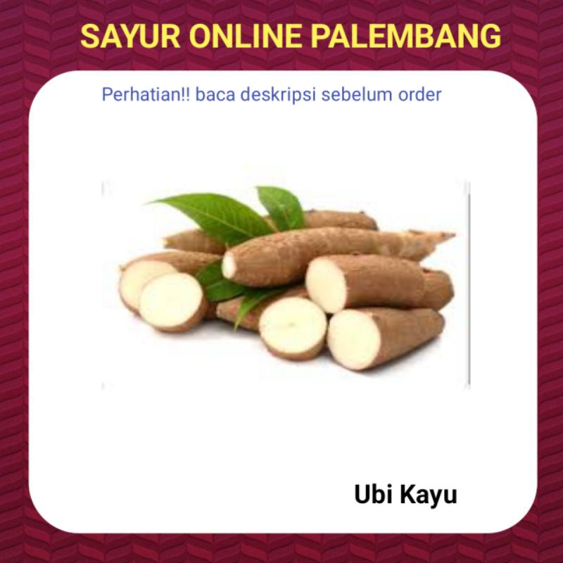 

Ubi Kayu 1kg - Pasar Toko Sayur Sayuran Lauk Pauk Segar Online Palembang