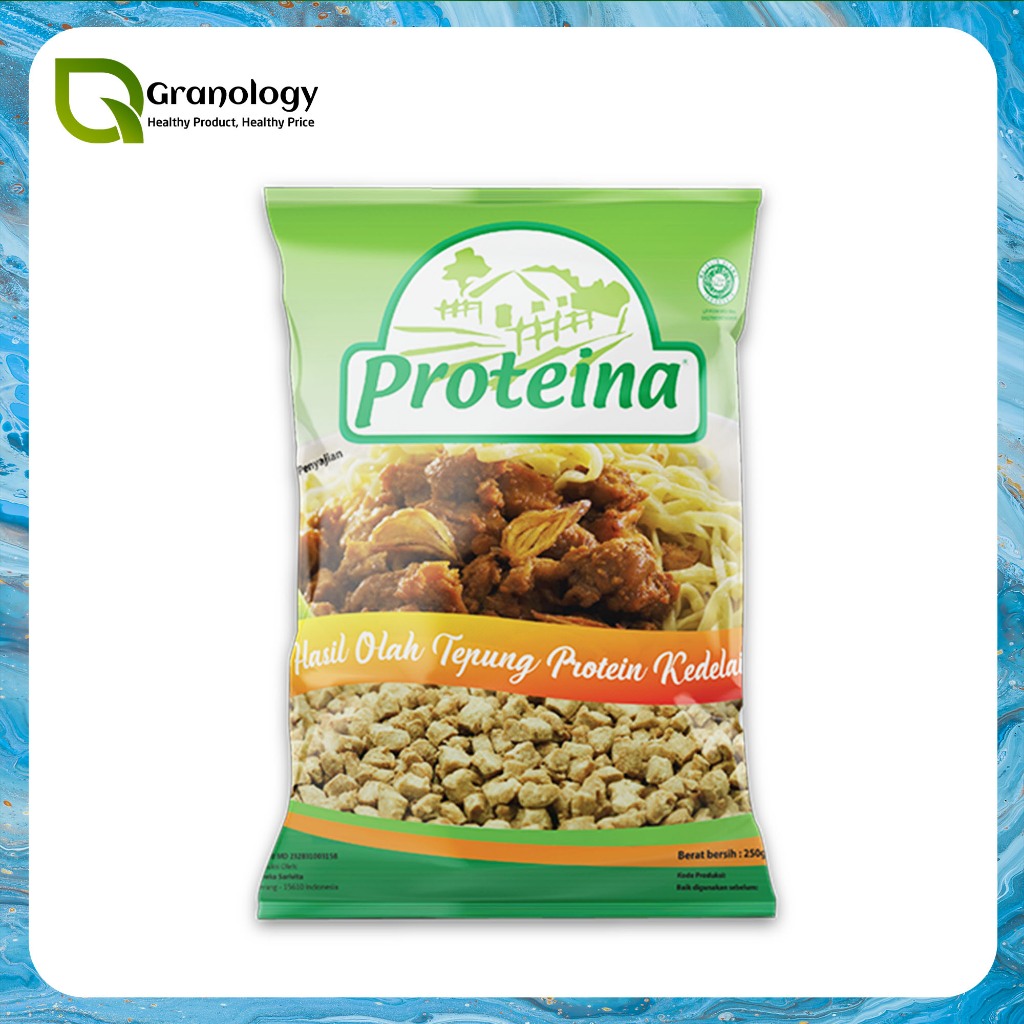 Proteina Sedang LX Hijau / Daging Nabati Irisan Sedang (250 gram)