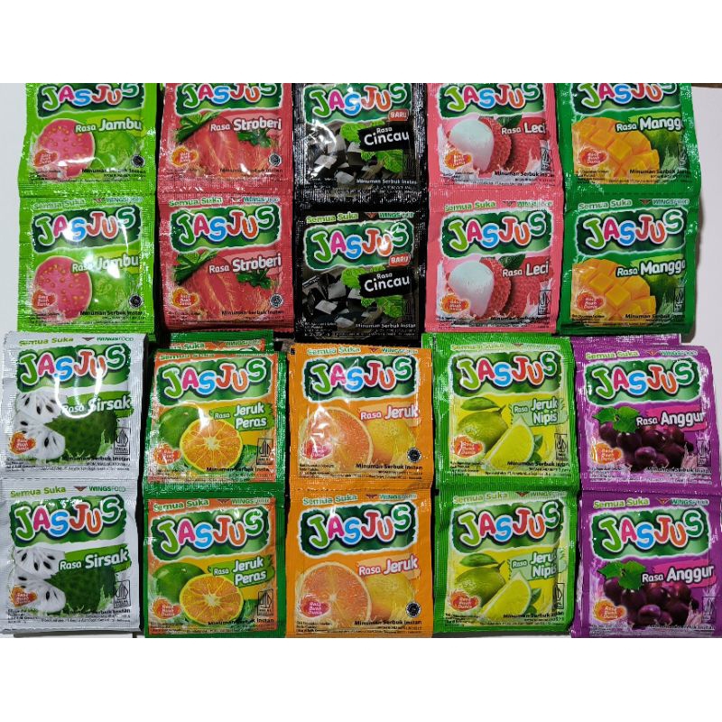 

JasJus aneka rasa renceng 10 pcs