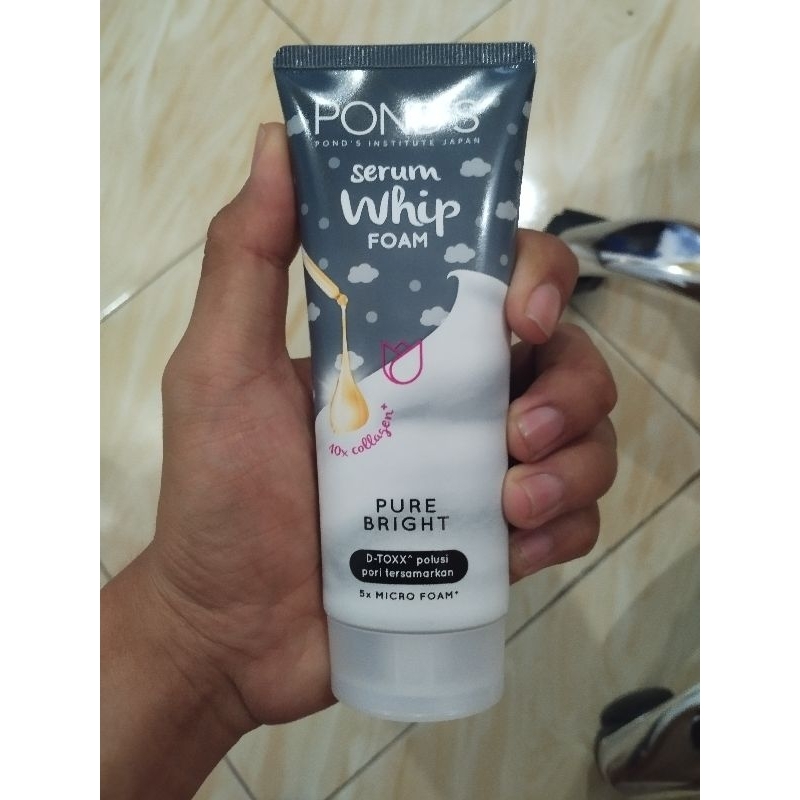 pond's whip serum pure bright