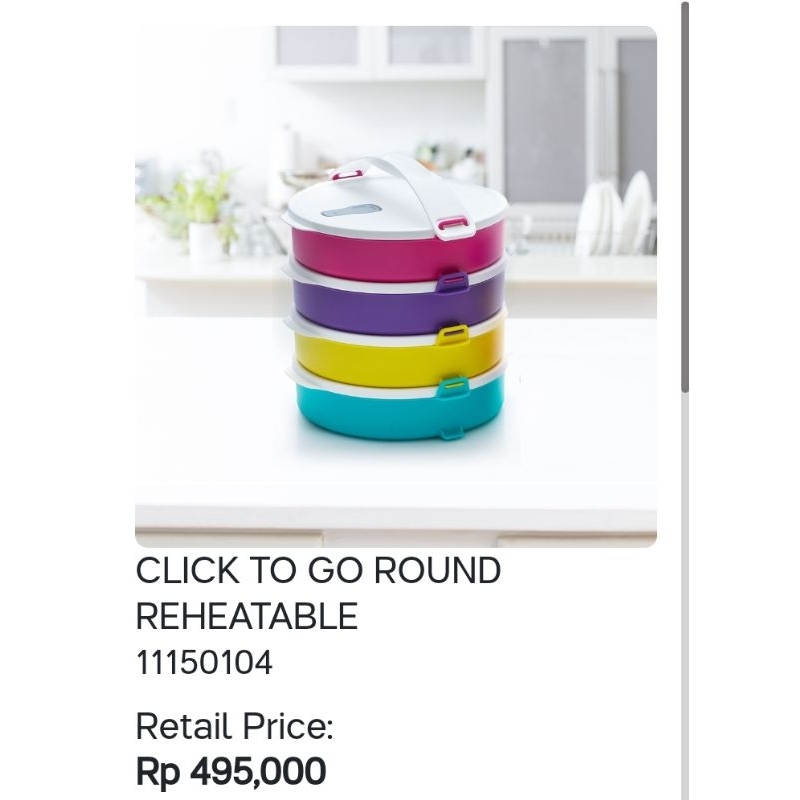Click To go Round - Rantang Tupperware