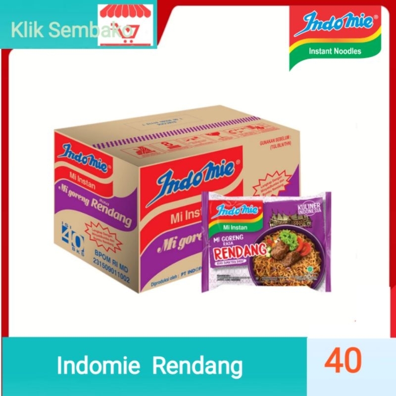 

Indomie Goreng Rendang