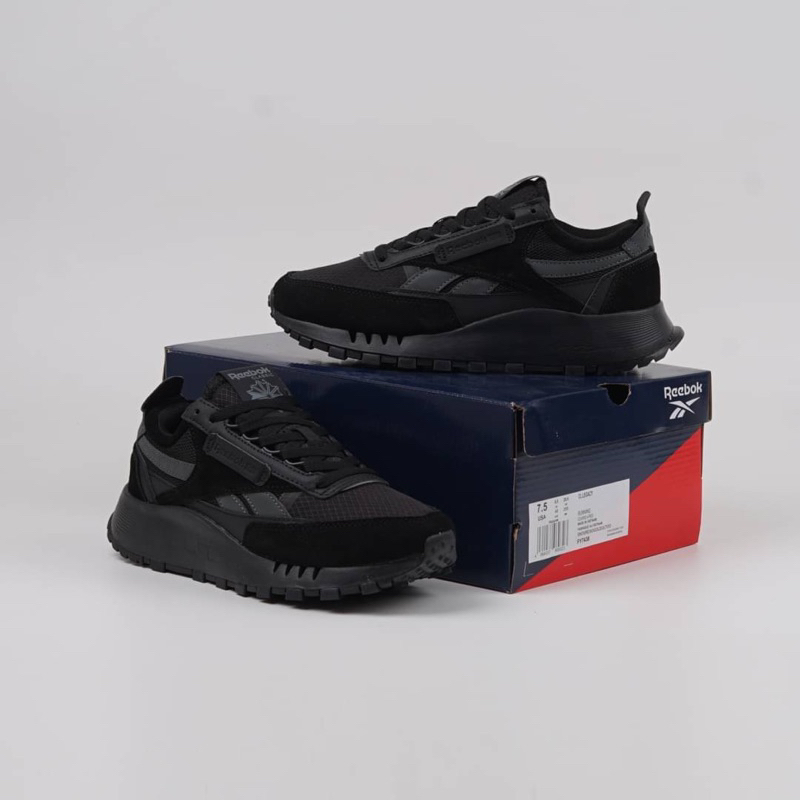 SEPATU PRIA WANITA REEBOK / SEPATU HITAM RUNNING / SEPATU REEBOK HITAM / SEPATU BLACK