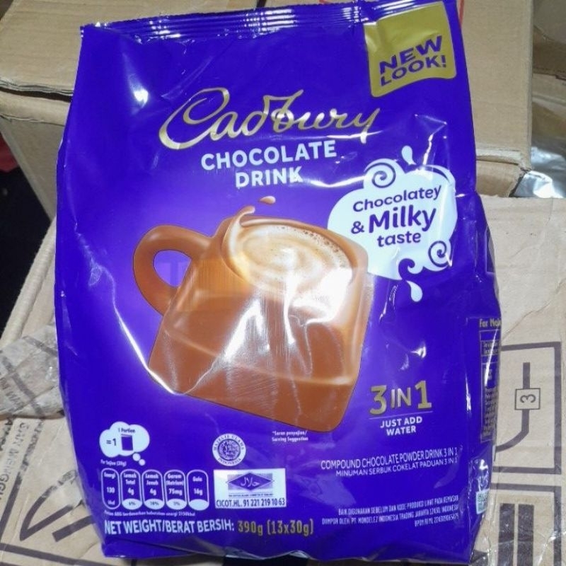 

Cadbury 3 in 1 Hot Chocolate Drink