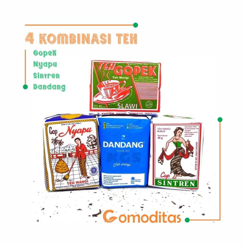 TEH TUBRUK  | TEH 4 RACIKAN | PAKET TEH SOLO | RACIKAN TEH SOLO | TEH RACIKAN JAWA