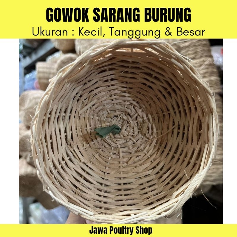Gowok Sarang Burung - Tempat Sarang Burung