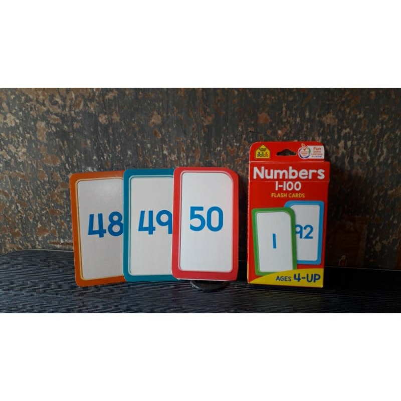 FLASH CARDS ANGKA EDUKASI ANAK