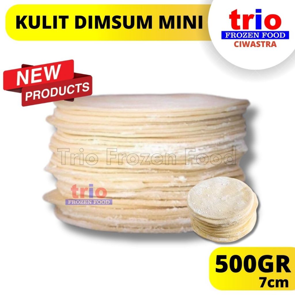 

KULIT DIMSUM MINI 7CM - 500GR