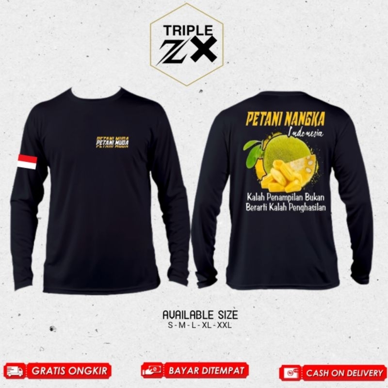 KAOS LENGAN PANJANG PETANI MUDA NANGKA