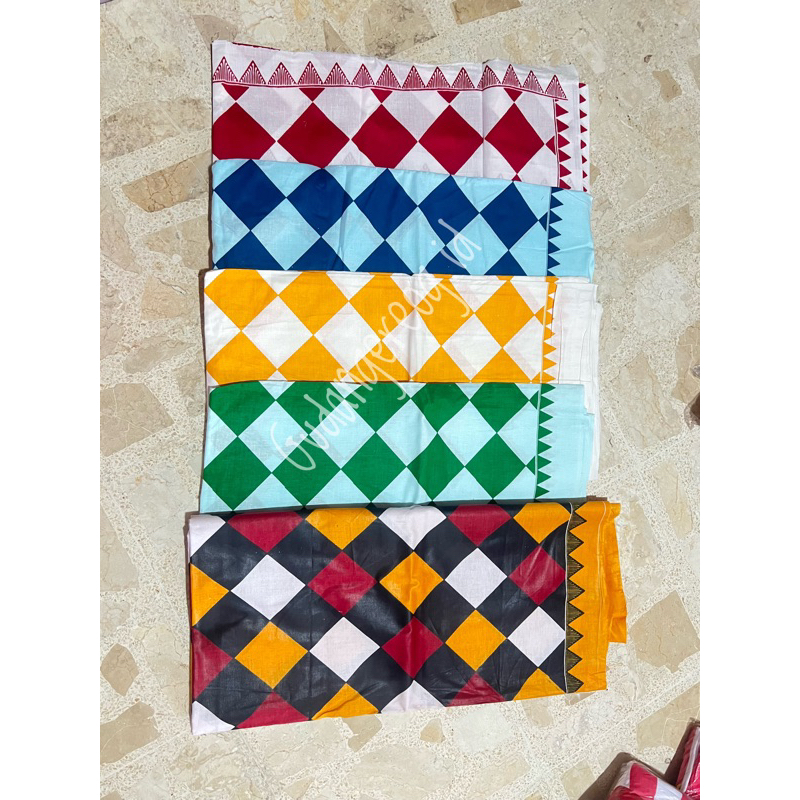 KAIN POLENG / KAIN BALI 2 WARNA KAIN BALI 4 WARNA / KAIN POLENG BALI / JARIK POLENG BALI MOTIF CATUR