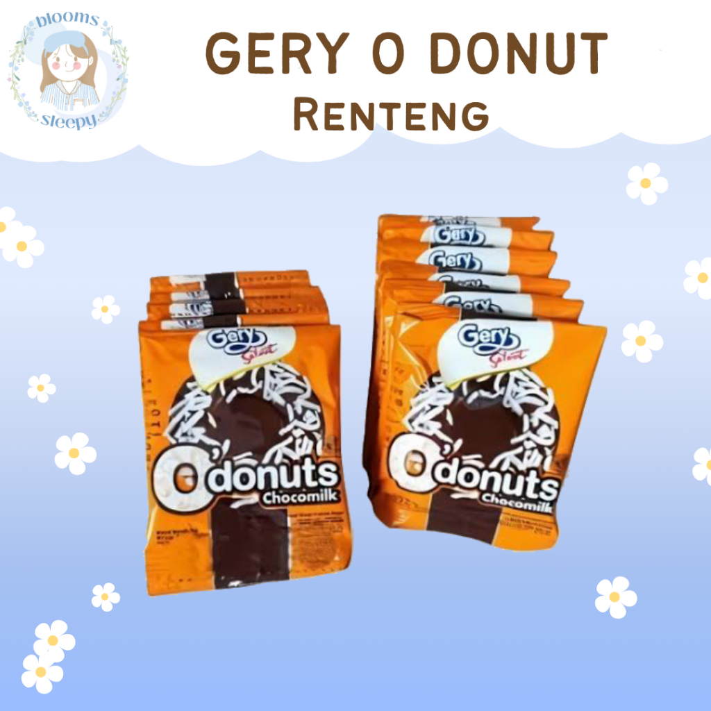 

GERY O DONUTS RENTENG ISI 12 X 8GR