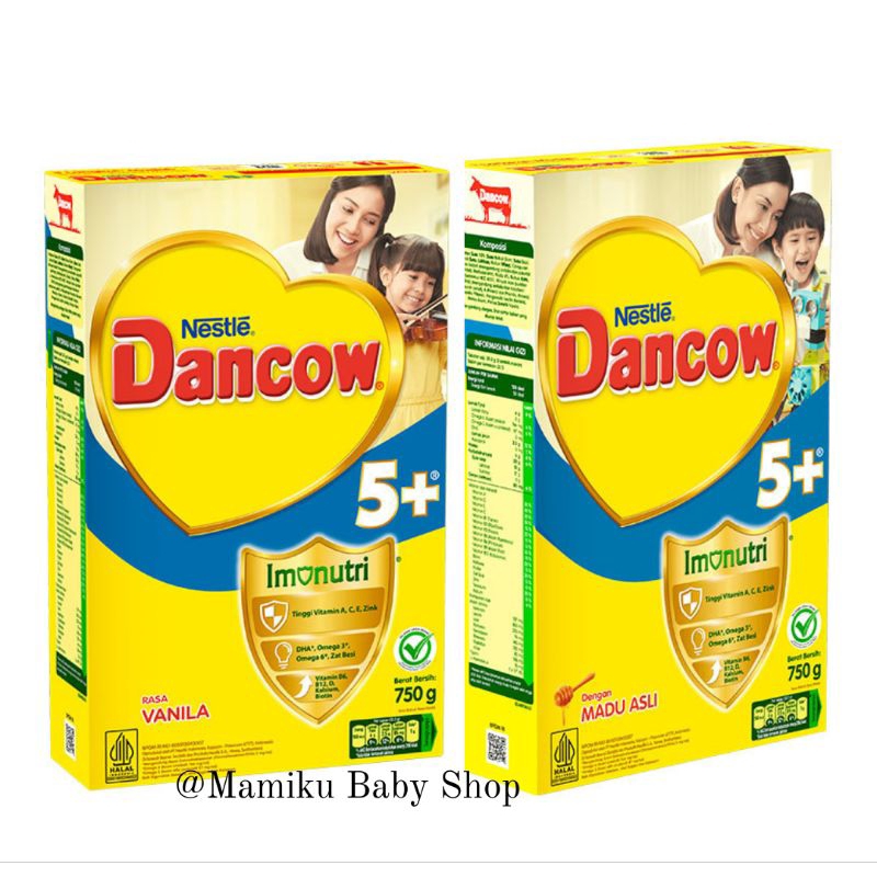 

NESTLE DANCOW 5+ VANILLA/MADU 750G+150G