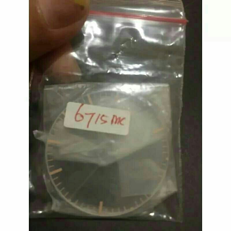 kaca jam tangan pria expedition 6715m original