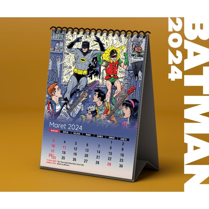 

Kalender 2024 Batman Classic