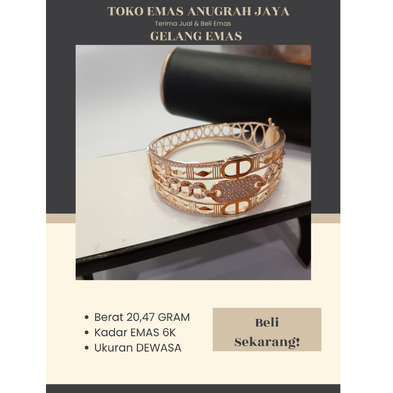 GELANG 6K UBS GOLD