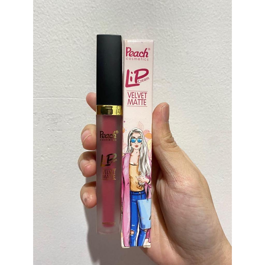 Peach Lip Cream Velvet Matte NO. 02