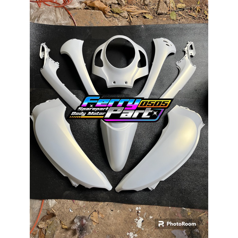 paketan full halus scoopy New terbaru 2021-2023 original putih dof k2f
