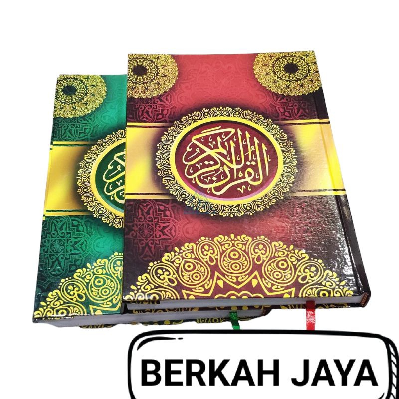

Al Qur'an Standar HVSU kuran B5 (27 x 18,5 cm)Kertas berbahan HVS putih Hardcover tebal