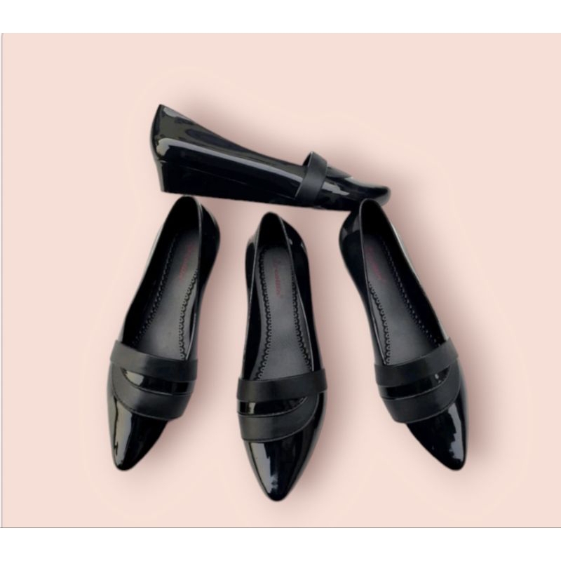 Sepatu Wanita Flatshoes Karet Jelly
