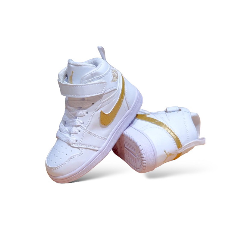 Sepatu jordan putih anak sepatu anak jordan white gold sepatu jordan baby