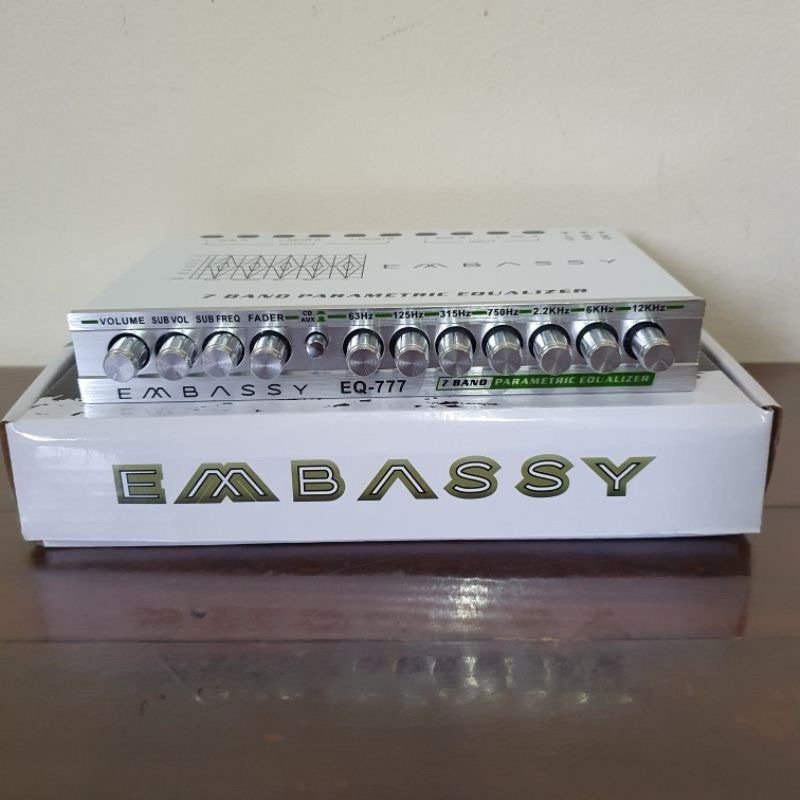 parametrik equalizee embassy eq-777